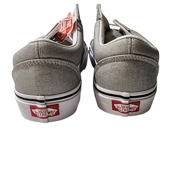 Vans Old Skool Glitter Grey Silver & Canvas 6.0M/7.5W‎ - Picture 6 of 8